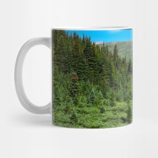 Lush Mountain Meadow. Mug